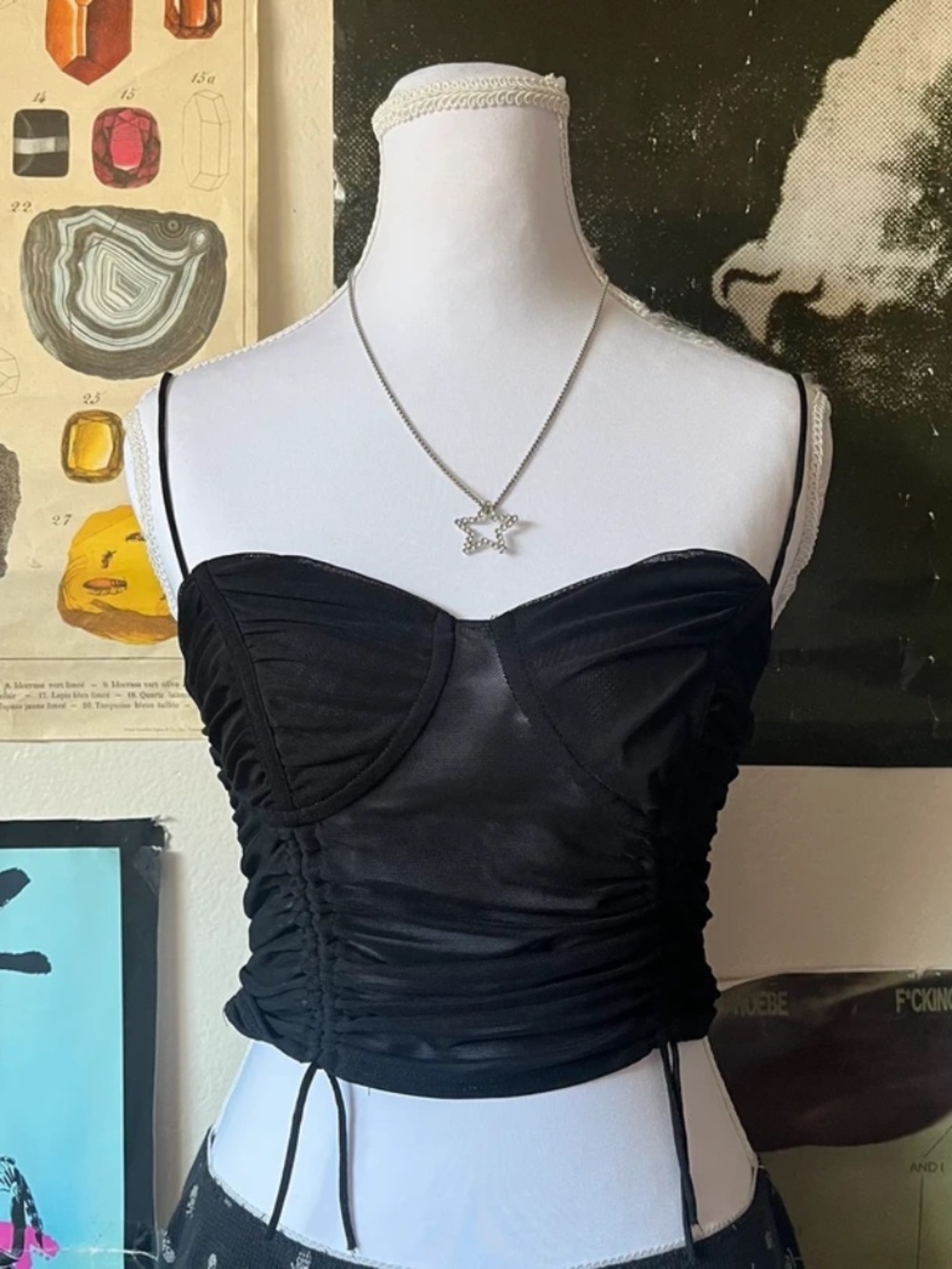 💌 Princess Polly Mesh Corset Cami 💌